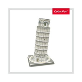 Marile Arhitecturi ale lumii Puzzle 3D Turnul din Pisa nivel mediu 27 piese